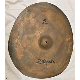 Used Zildjian 19in FX RAW CRASH SMALL BELL Cymbal