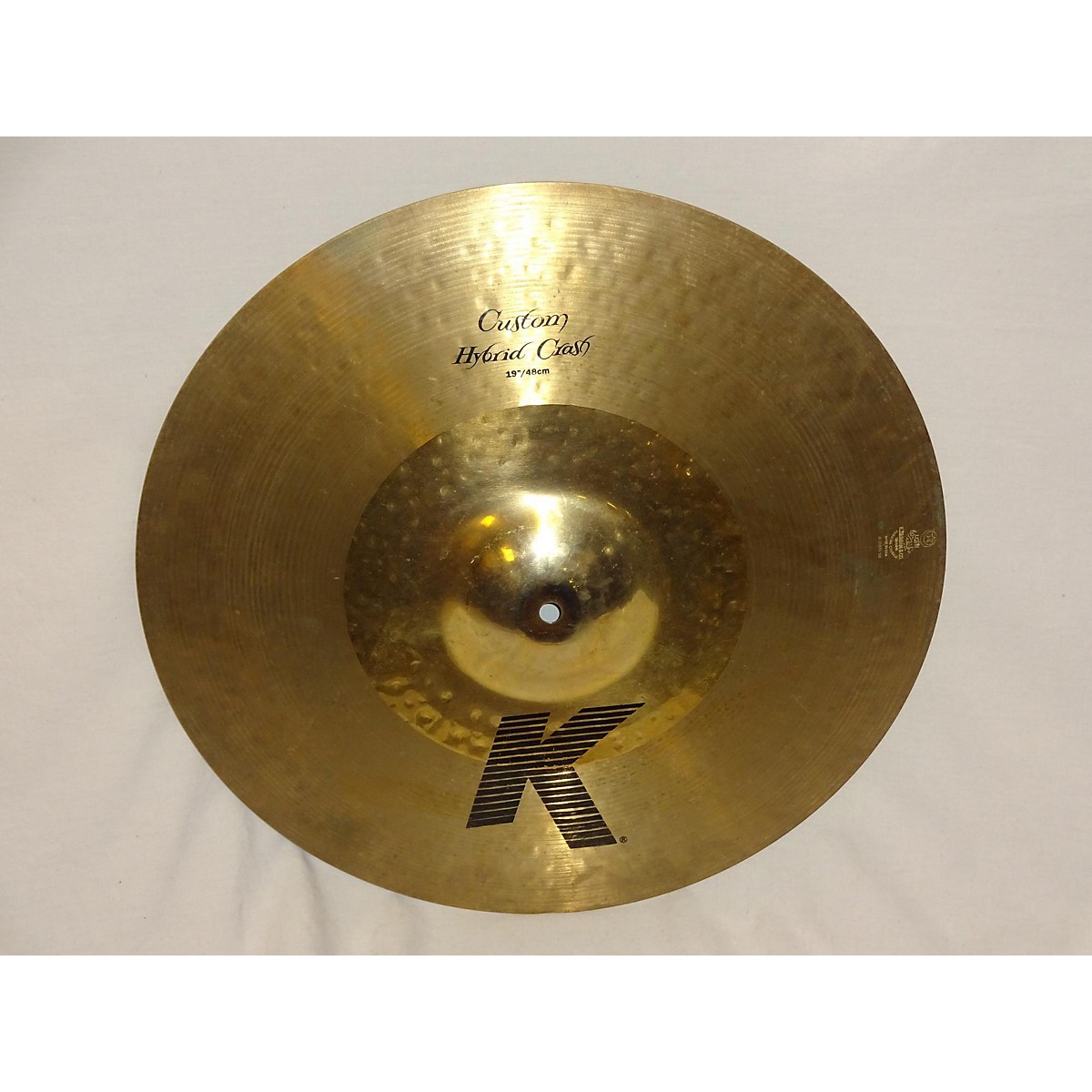 Used Zildjian 19in K Custom Hybrid Crash Cymbal Guitar Center