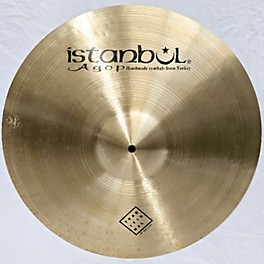 Used Istanbul Agop 19in Traditional Dark Crash Cymbal