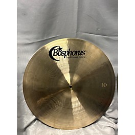 Used Bosphorus Cymbals 19in Traditional Series Medium Thin Crash Cymbal