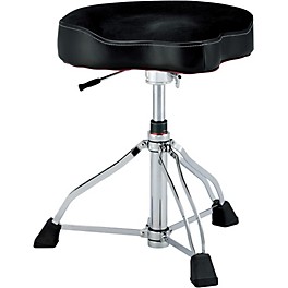 Open Box TAMA 1st Chair Drum Throne Glide Rider With Cloth Top and HYDRAULIX