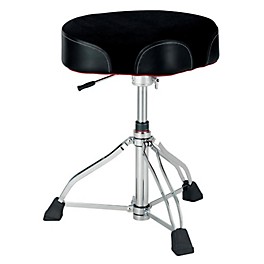 Open Box TAMA 1st Chair Ergo-Rider Drum Throne Hydraulix Cloth Top Level 1 Black