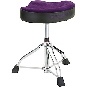 TAMA 1st Chair Glide Rider HYDRAULIX Drum Throne With Cloth Top Seat Purple 