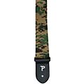Perri's 2" Cotton Guitar Strap With Leather Ends Digital Camouflage