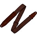Levy's 2" Cotton Guitar Strap With Pick Holder Brown
