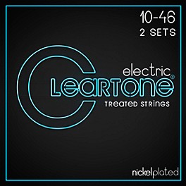 Cleartone 2-Pack Nickel-Plated Steel Electric Guitar Strings