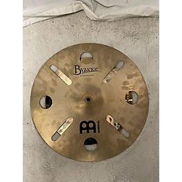 Used MEINL 2 Piece ARTIST CONCEPT LUKE HOLLAND BULLET STACK Cymbal