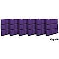 Auralex 2" SonoFlat 2'x2'x2" Panels 16-Pack Purple