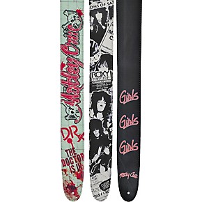 motley crue guitar strap