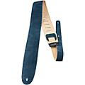 Perri's 2.5" Soft Suede with Premium Backing - Adjustable 44.5"-53" Guitar Strap Navy 44.5 to 53 in.