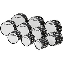 Blemished Yamaha 20" x 14" 8300 Series Field-Corps Marching Bass Drum Level 2 Black Forest 197881199302