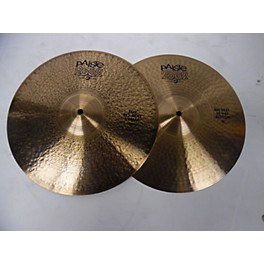Used Paiste 2002 15in Big Beat Hi-hat Pair Cymbal
