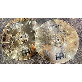 Used MEINL 2010s 14in Classic Custom Medium Hi Hat Pair Cymbal
