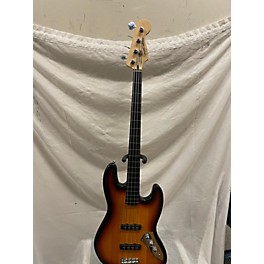 Used Squier 2013 Vintage Modified Fretless Jazz Bass Electric Bass Guitar