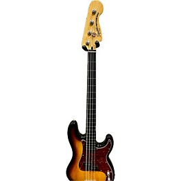 Used Squier 2016 Vintage Modified Fretless Precision Bass Electric Bass Guitar