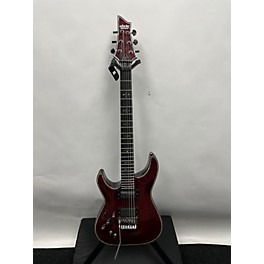 Used Schecter Guitar Research 2020 Hellraiser C1 Floyd Rose Sustaniac Left Handed Electric Guitar