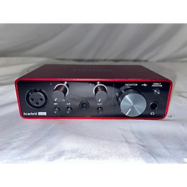 Used Focusrite 2020 Scarlett Solo Gen 3 Audio Interface