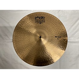 Used Paiste 2020s 18in 2002 Crash Cymbal