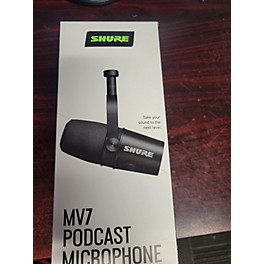 Used Shure 2020s MV7 USB Microphone