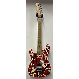 Used EVH 2020s Striped Series Frankie Solid Body Electric Guitar