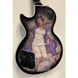 Used Epiphone 2023 Adam Jones Signature Art Series Les Paul Custom Korin Faught’s “Sensation” Solid Body Electric Guitar