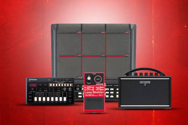  - Take up to 30% Off Select BOSS & Roland Gear, Now Thru Jan. 7