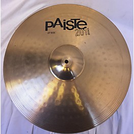 Used Paiste 20in 201 BRONZE Cymbal