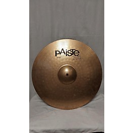 Used Paiste 20in 201 Bronze Ride Cymbal