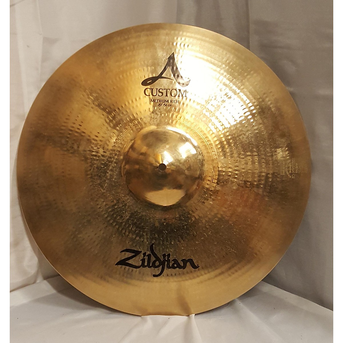 Used Zildjian 20in A Custom Medium Ride Cymbal Guitar Center