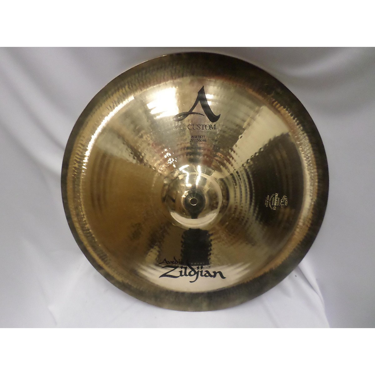 Used Zildjian 20in A Custom Swish Cymbal Guitar Center