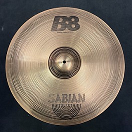 Used SABIAN 20in B8 Rock Ride Cymbal