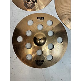 Used SABIAN 20in B8X Performance Pack W/ 16" O-Zone Crash Cymbal