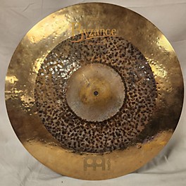 Used MEINL 20in BYZANCE DUAL CRASH RIDE Cymbal