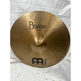 Used MEINL 20in BYZANCE TRADITIONAL EXTRA THIN HAMMERED CRASH Cymbal