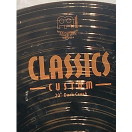 Used MEINL 20in Classics Custom Dark Crash Cymbal