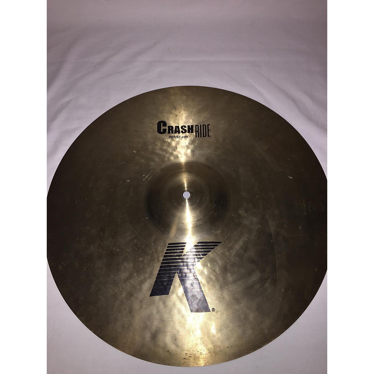 Used Zildjian 20in K CRASH RIDE Cymbal Guitar Center