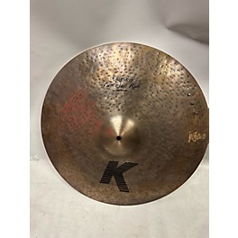 Used Zildjian 20in K Custom Left Side Ride Cymbal