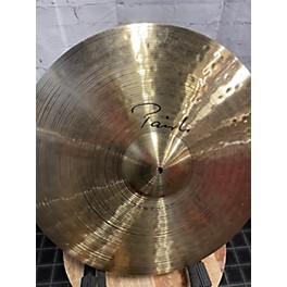 Used Paiste 20in MELLOW RIDE Cymbal