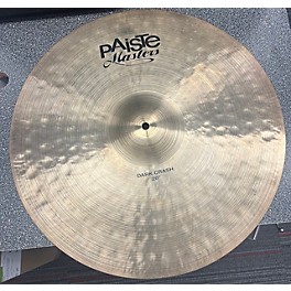 Used Paiste 20in Masters Dark Crash Cymbal
