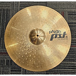 Used Paiste 20in PST5 Crash Cymbal