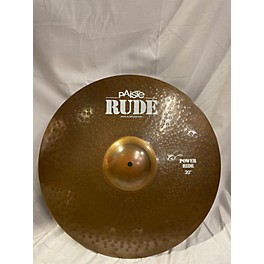 Used Paiste 20in RUDE POWER RIDE Cymbal