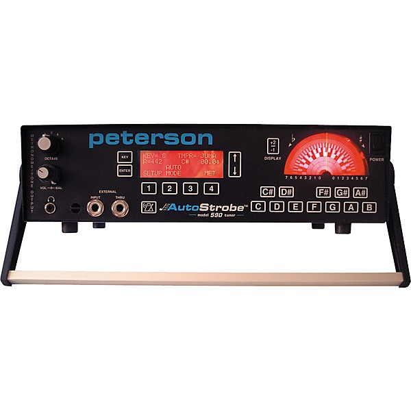 Open Box Peterson 590 AutoStrobe Tuner Level 1