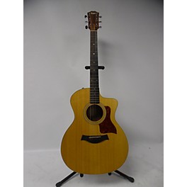 Used Taylor 214CE Deluxe Koa Acoustic Electric Guitar