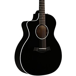 Taylor 214ce BLK Plus Grand Auditorium Left-Handed Acoustic-Electric Guitar