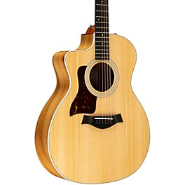 Taylor 214ce Koa Grand Auditorium Left-Handed Acoustic-Electric Guitar