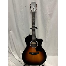 Used Taylor 214ce SB DLX Acoustic Electric Guitar