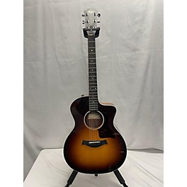 Used Taylor 214ce Sb Deluxe Acoustic Guitar