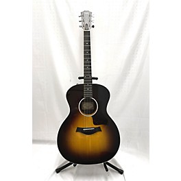 Used Taylor 214e-SB DLX Acoustic Electric Guitar