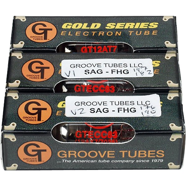Groove Tubes SAG-FHG Fender High Gain Preamp Tube Changing Kit