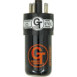 Groove Tubes Gold Series GT-6V6-C Matched Power Tubes Low (1-3 GT Rating) Duet